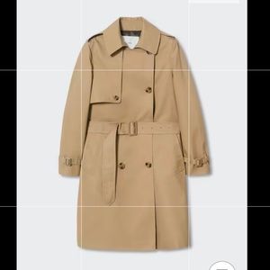 Cotton classic trench coat